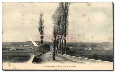 Vaucouleurs - Estrada de Chalaines — editor não identificado, número de série não visível