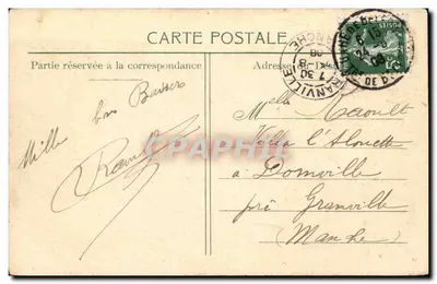 Belfort — Avenue Carnot, w tle twierdza « La Justice » — wydawca nieznany — Rewers