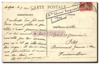 Belfort — Faubourg de France i Most Carnot — wydawca nie widoczny, nr seryjny 20 — Rewers