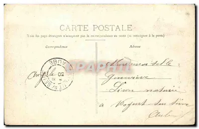 Belfort - Statua Quand-Même — Pomnik Obroncom Belfortu — wydawca nieznany — Rewers
