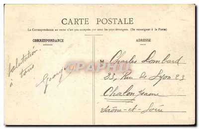 Belfort — Prefektura — Wydawnictwo Emile Marlin, Belfort — Rewers