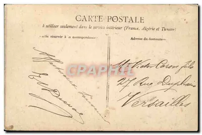 De Leeuw van Belfort — werk van Bartholdi — uitgever niet zichtbaar — Achterkant