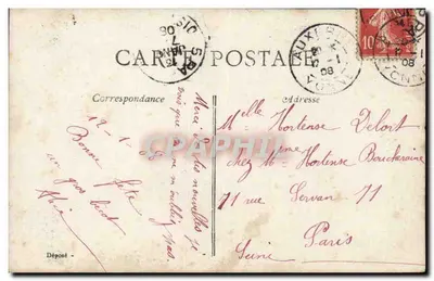 Menina colhendo rosas — EPR, n°55 — Verso