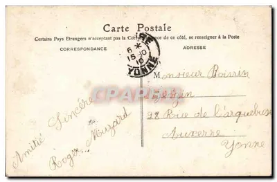 Kind in tijdperk-kleding — M.F. Paris — n°827 — Achterkant