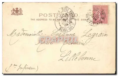Hull — Wydawca: J. & C. H. B. — Numer serii: 1089 — Rewers