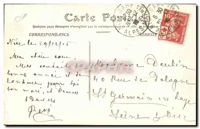 Menton — Ogólny widok — Wydawnictwo Picard, Nice, n°117 — Rewers
