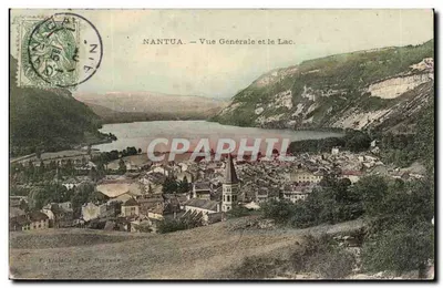 Nantua — Vista Geral e o Lago — F. Allitali fot. Dernnan
