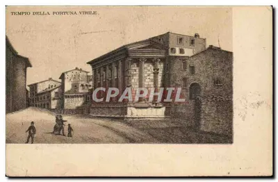 Tempio della Fortuna Virile — Rzym — wydawca nieznany