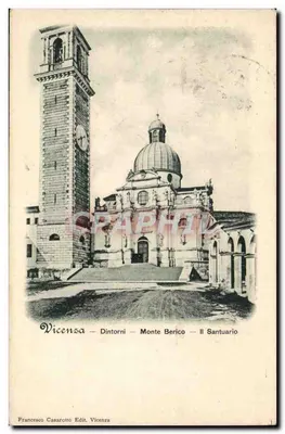 Vicenza — Dintorni — Monte Berico — O Santuário — Francesco Casarotto Edit. Vicenza