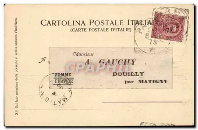 PARMA — Piazza Garibaldi — Ed. Ed. Vierblicher, Milano, N° 9234 — Verso