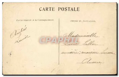 Paryż — Most Alexandre III — wydawca nieodczytalny — Rewers
