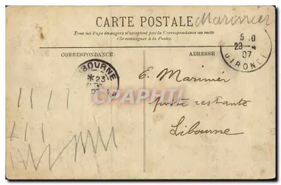 PONTAILLAC — La Chapelle Notre-Dame-des-Anges — LL — Achterkant