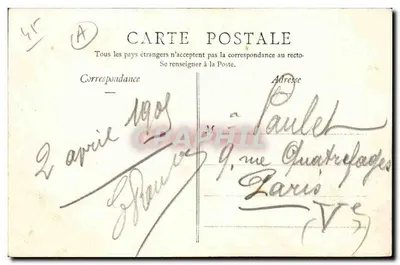 Gien (Loiret) — Ogólny widok — Zbiór Marchand, Sully-sur-Loire, nr 610 — Rewers