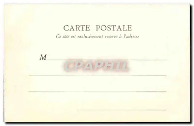 Melun — Promenade de Vaux — B.F. Paris — Verso