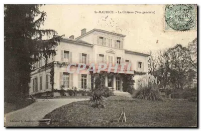 St-Maurice - O Castelo (Visão geral) — Livraria A. Beaulieu, Dijon
