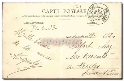 St-Maurice - O Castelo (Visão geral) — Livraria A. Beaulieu, Dijon — Verso