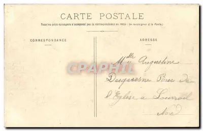 Maubeuge - Praça Sadi-Carnot — Busto de Sadi Carnot, Maison des Magasins Réunis — editor não visível — Verso