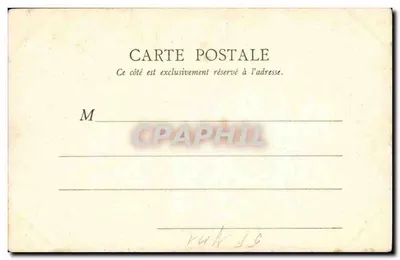 Paris — Igreja de São Roque — B. E., Paris, n°191 — Verso