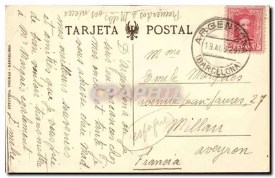 Argentona — Pulpito kościoła parafialnego — XIX wiek — Rewers