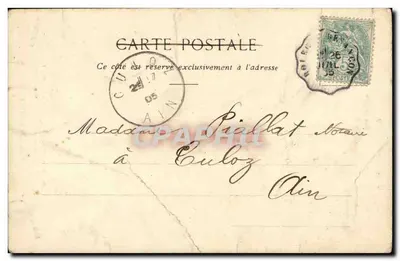 Stara pocztówka Manufacture Aurand Wirth Pianos Lyon (accordeur reparateur metiers) RaRe Femmes Fantaisie — Rewers
