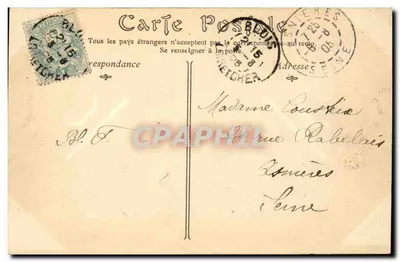 Castelo de Blois — A Cour — ND Phot — Verso