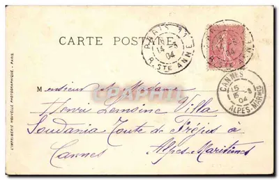 París — La Madeleine — LL. — N°59 — Reverso