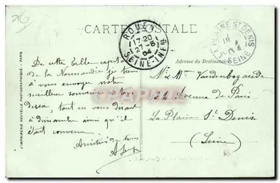 Rouen — Most Corneille i nabrzeża — LL. — Rewers