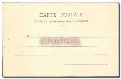 Miasto Carcassonne — Echauguette, obrona zamku — F. FARGE & Cie, 37, ulica Toulouse, Carcassonne — Rewers
