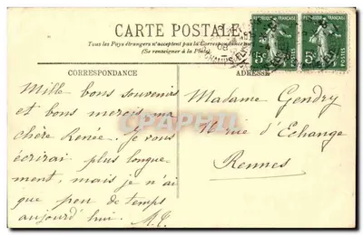 PARIS — Der Triumphbogen und die Champs-Élysées — LL. — Rückseite
