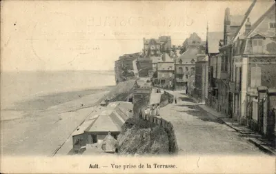Ault — Vue prise de la Terrasse — Carte postale