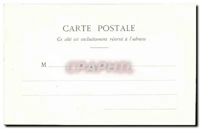 Kościół w Vic-sur-Cère — Auvergne ilustrowana — Phototype Castanié, Aurillac — Rewers