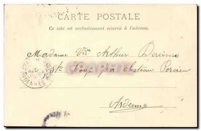 Ogród Tuileries — Paryż — wydawca Paryż 20 — Rewers