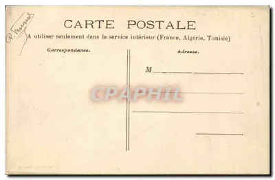 Moulins — A Catedral (Abside). — D. Vaugier, editor Moulins, N° 213. — Verso