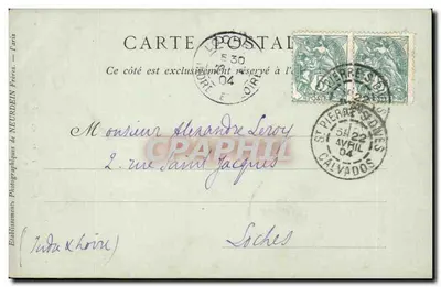 Saint-Pierre-sur-Dives — De Kerk — Collecties ND Phot — Achterkant