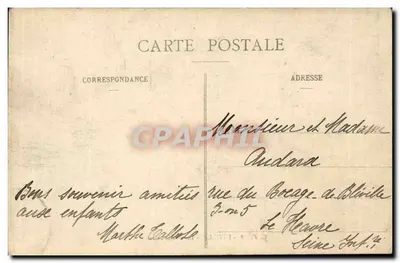 Favilly - Los Promenoirs — C.P. 8 — Editor no visible — Reverso