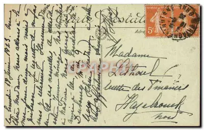 Mortagne — A Igreja — Edição Gérault-Barville — Verso