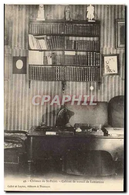 सें-पॉइंट के किला - लामार्टिन के कार्यालय - कॉलियोट एवं लूयटोन, ट्रामेय के प्रकाशक, नंबर 49