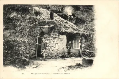 Vallée de Chevreuse — L'ermite de Cernay — Éditeur A. Berger, Paris