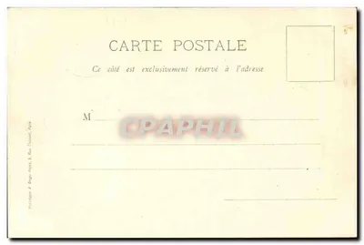 Vallée de Chevreuse — L'ermite de Cernay — Éditeur A. Berger, Paris — Verso
