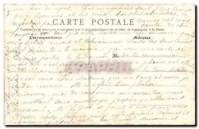 Valenciennes - Toren van de Dodenne — B.P. Parijs, n°45 — Achterkant