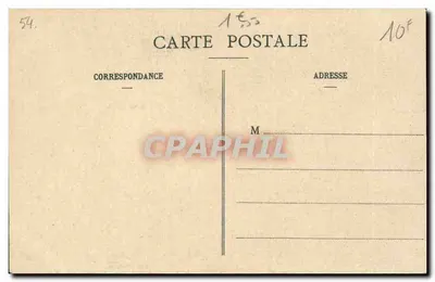 Toul - A Porta do Hôtel de Ville - A Catedral (Século XV) — Maison des Magasins Réunis, edição Toul — Verso