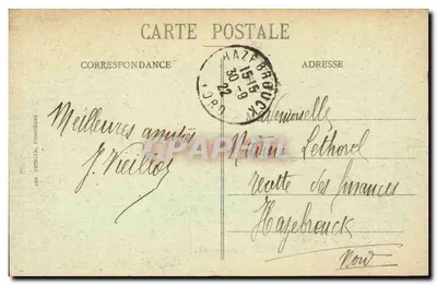 Compiègne — Wnętrze Pałacu — Sala Strażników — Decetila — Rewers
