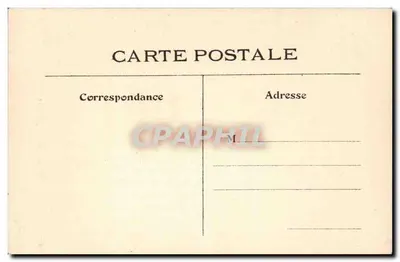 Paryż — Hotel de Sens — L. J & C°, wyd., Augouaéne-Paris — Rewers
