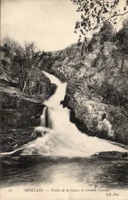 Mortain — Vale da Cance, a Grande Cachoeira — ND Phot