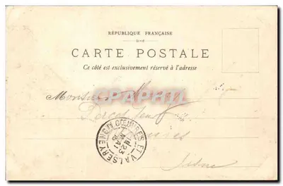 Castelo de Compiègne — Salão de descanso do Príncipe Imperial — E. D., Compiègne, n°24 — Verso