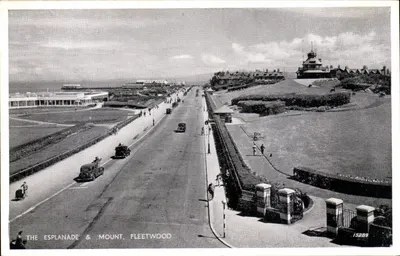 L'Esplanade & Mount, Fleetwood — vista panorâmica — J. Salmon Ltd. n° 15289