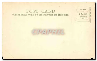 O Fontain — Catedral de Winchester — Angel & Co. London E.C. 89 Redcross Street 14389 — Verso
