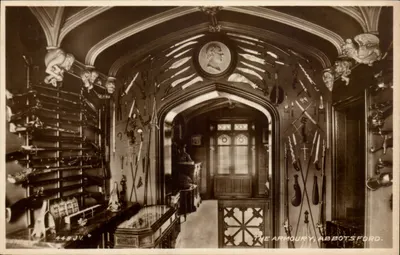 A Armaria, Abbotsford — vista interior — Valentine's Postcard n°448JV