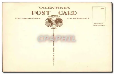 A Armaria, Abbotsford — vista interior — Valentine's Postcard n°448JV — Verso