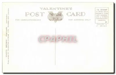 Trilha de Rochas — Blackpool — S.S. (Straits Settlements?) — G.3392 — Verso